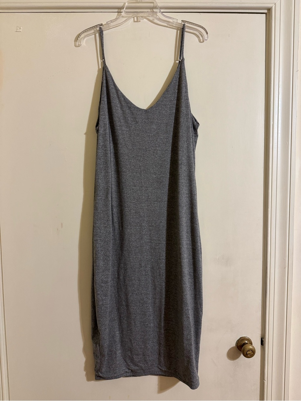Fashion Nova Heather Grey Casual Tee - 2X
